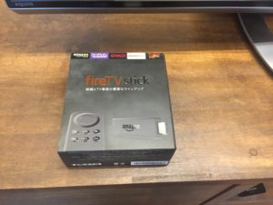 Amazonの「Fire TV Stick」を設置しました