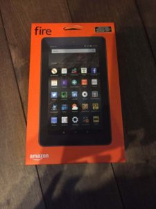 Amazonの「Fire タブレット」を購入しました