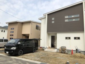 ワウタウン水呑三新田の新居が完成間近！