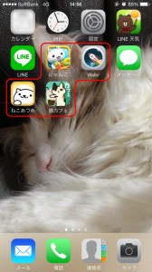 増える猫アプリ